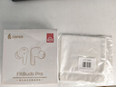漫步者（EDIFIER）FitBuds Pro真无线主动降噪蓝牙耳机太空舱入耳式低延迟轻奢学生音乐游戏运动礼物适配于苹果华为 【皮革纹理设计】薄樱粉+收纳袋 实拍图