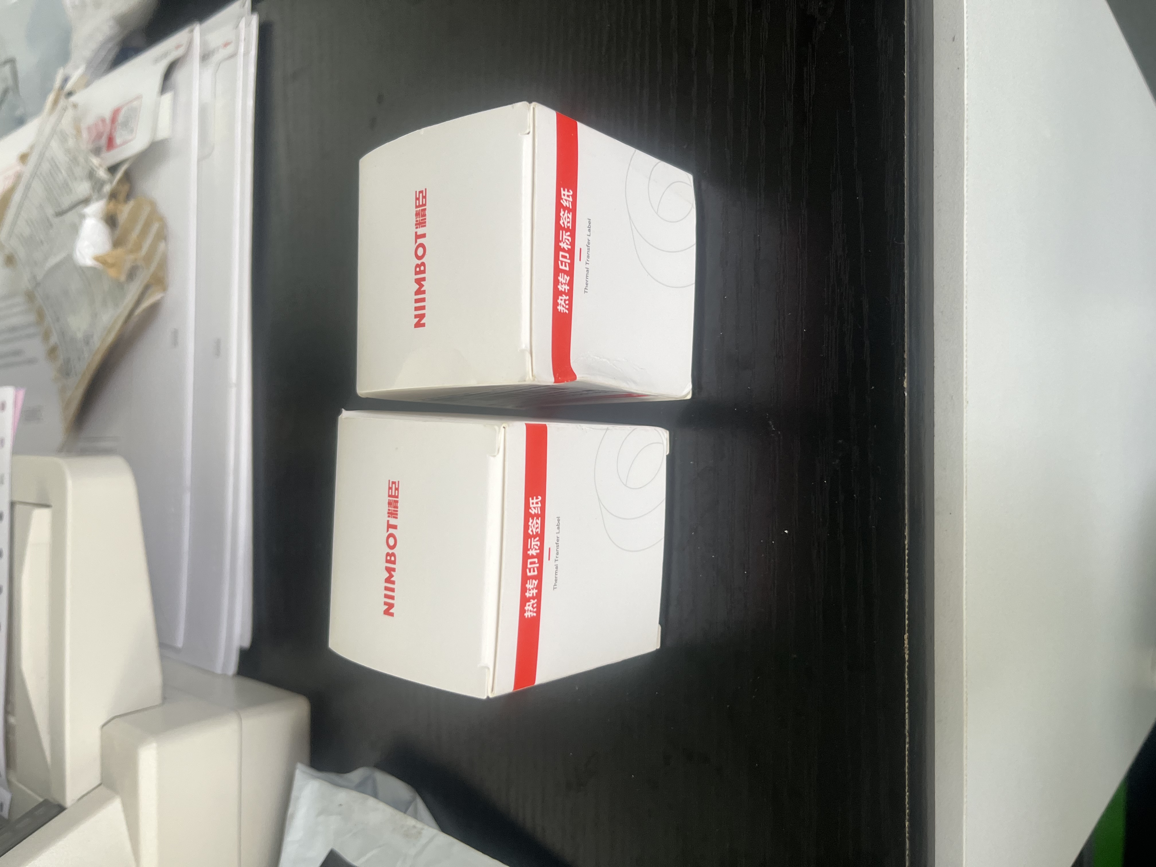 精臣线缆标签机Z401色带 电力通信机房光纤不干胶防水耐磨树脂基碳带 80mm×27m  实拍图