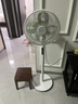 美的（Midea）【幸运草安睡1S】一级能效直流变频声控电风扇家用遥控卧室静音落地扇台式桌面抗菌大风力转页扇 实拍图
