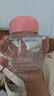 迷你水杯玻璃小奶杯咖啡牛奶便携外带高颜值胖胖可爱杯子女大肚杯 胖胖杯【粉色】300ml 1只 实拍图