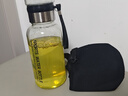 【送杯套】大容量加厚玻璃杯子便携杯茶水分离带杯套泡茶水杯 透明 1000ml吨吨桶 1只装 实拍图