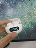 击音6.0蓝牙耳机半入耳式 高音质音乐游戏运动低延迟小巧隐形睡眠真无线 适用苹果华为小米P310 白色 实拍图