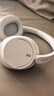 索尼（SONY）WH-CH720N 头戴式无线耳机 蓝牙降噪耳机 手机电脑笔记本网课游戏华为苹果适用 礼物送男女友学生 白色 实拍图