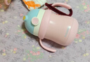 FGA富光儿童保温杯宝宝吸管杯鸭嘴学饮316L不锈钢喝水壶水杯子兔兔粉 实拍图