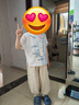 旗铂汉服男童夏季儿童新中式国风古风唐装 鸿影短袖（仅上衣） 120 晒单实拍图