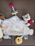 babycare甜梦安抚巾牙胶新生儿婴儿安抚玩具毛绒玩偶手偶可咬-云朵西高地 实拍图