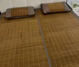 席师傅凉席1.5x2米竹席家用夏季裸睡宿舍学生双面可折叠1.8x2米空调席子 本竹碳化席【无枕套】 150X195CM【双面可用】 实拍图