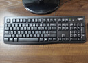 罗技（Logitech）MK120 键鼠套装 有线键鼠套装 办公键鼠套装 电脑键盘 USB即插即用 全尺寸 黑色 实拍图