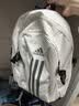 adidas大容量通勤电脑包运动双肩背包书包开学男女阿迪达斯官方 矾土棕/黑色   均码 实拍图