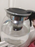 茶壶泡茶器整套茶具茶水分离玻璃耐热泡茶壶花茶套装茶漏 黑把单壶1只 实拍图