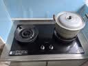 美的（Midea）【天然气】燃气灶 家用5.2kW猛火灶台嵌两用 70%热效率 可调节底盘 JZT-A8 实拍图