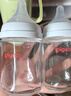 贝亲（Pigeon）贝亲 自然离乳PPSU重力球吸管奶瓶240mL 跳跳乐 6月+ AA254 实拍图