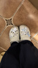 卡骆驰（CROCS）【预售】白鹿同款经典云朵洞洞鞋时尚百搭女鞋花园鞋|206750 骨白色-2Y2(含智必星)【预售】 38 (240mm) 实拍图