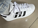 阿迪达斯adidas三叶草贝壳头SUPERSTARII男女休闲鞋 IH8659 42码 实拍图