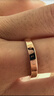 丹尼尔惠灵顿（DanielWellington）[马思纯同款] dw戒指女经典情侣戒指玫瑰金58号DW020 实拍图
