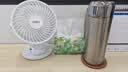 得力【行业TOP1-热销100W+】桌面usb风扇小型电风扇学生宿舍办公室工位寝室床头轻音小风扇-LK220白 实拍图