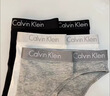 Calvin Klein内衣女士三条提花腰边ck棉质微弹性感三角内裤女 Q7Z-太空黑/樱花粉/椰青灰 3条 M 尺码偏大，建议拍小一码 实拍图
