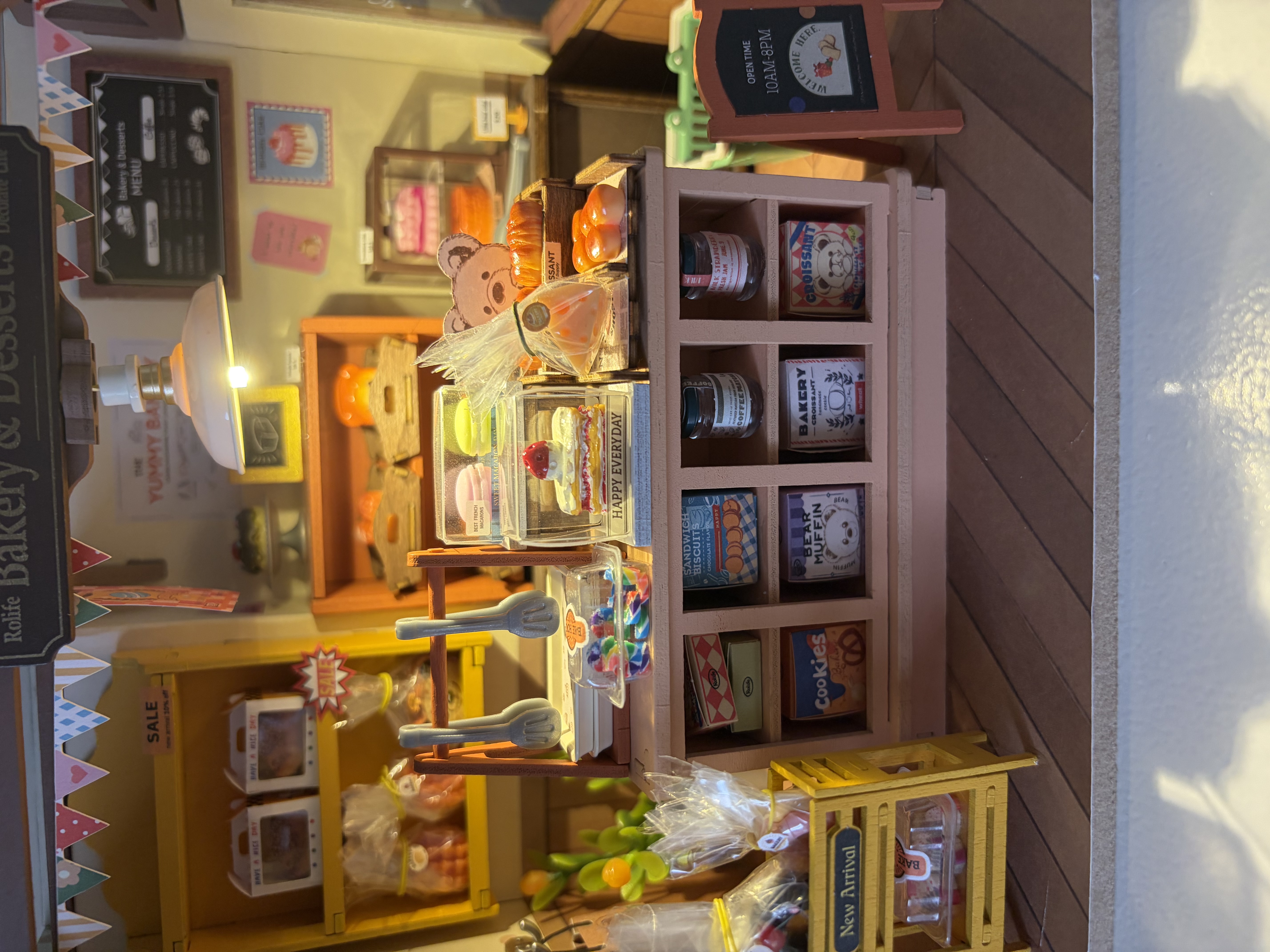 若态若来diy小屋贝卡面包店 手工拼装积木拼图玩具儿童生日礼物女生 实拍图