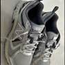 NEW BALANCE NB410官方夏季男鞋女鞋情侣越野户外鞋网面透气复古休闲运动鞋 浅灰色/银色 宽鞋楦2E MT410KR5 39.5 (脚长24.5cm) 实拍图