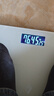 香山 体重秤 电子秤人体家用健康秤高精度  高清LCD显示 云白 Type-C充电款 实拍图