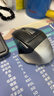 罗技（Logitech）M221 轻音鼠标 无线鼠标 办公鼠标 对称鼠标 带无线微型接收器 米白色 实拍图