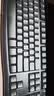 罗技（Logitech）MK120 键鼠套装 有线键鼠套装 办公键鼠套装 电脑键盘 USB即插即用 全尺寸 黑色 实拍图