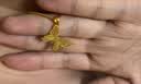 周大生黄金吊坠女足金蝴蝶首饰挂坠生日礼物送女友1.71g 实拍图