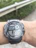 卡西欧（CASIO）手表 时尚运动手表防水学生计时石英电子表 AE-1000W-1BVDF 实拍图