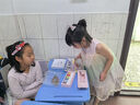 红色小象水性可剥指甲油套装6色女孩无味可撕易卸无毒安全节日礼物 实拍图