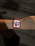 Apple/苹果 Watch S11 智能手表GPS款46毫米玫瑰金色铝金属表壳淡桃粉色运动型表带S/M MEVT4CH/B 实拍图