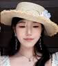 QMXD蝴蝶长款流苏耳夹女无耳洞2026新款轻奢高级感耳环小众设计耳饰 蓝色蝴蝶流苏耳夹 实拍图