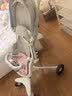 babycare轻便溜娃神器婴儿推车一体式环抱坐舱折叠高景观时光银 实拍图