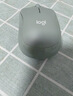 罗技（Logitech）M221 轻音鼠标 无线鼠标 办公鼠标 对称鼠标 带无线微型接收器 薄荷绿 实拍图
