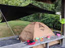 牧高笛（MOBIGARDEN）冷山3帐篷 户外露营徒步防风防雨三人帐篷 NXZQU61008 暖沙色 实拍图