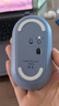 罗技（Logitech）PEBBLE 2.0 无线蓝牙鼠标 静音鼠标 办公鹅卵石便携 升级Pebble2代 蓝色 实拍图