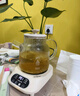 志高（CHIGO）全玻璃养生壶1L花茶壶保温一体全自动恒温电热水壶围炉煮茶0胶水可炖煮生日礼物BG-02 实拍图