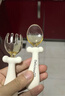 COOKSS婴儿勺子宝宝学吃饭弯弯训练勺叉子自主进食PPSU辅食勺餐具收纳盒 实拍图