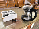 【京东物流】茶壶套装整套茶具大容量玻璃茶杯带滤网耐高温泡茶具 2000ML一壶+四杯套装【无茶盘】 实拍图