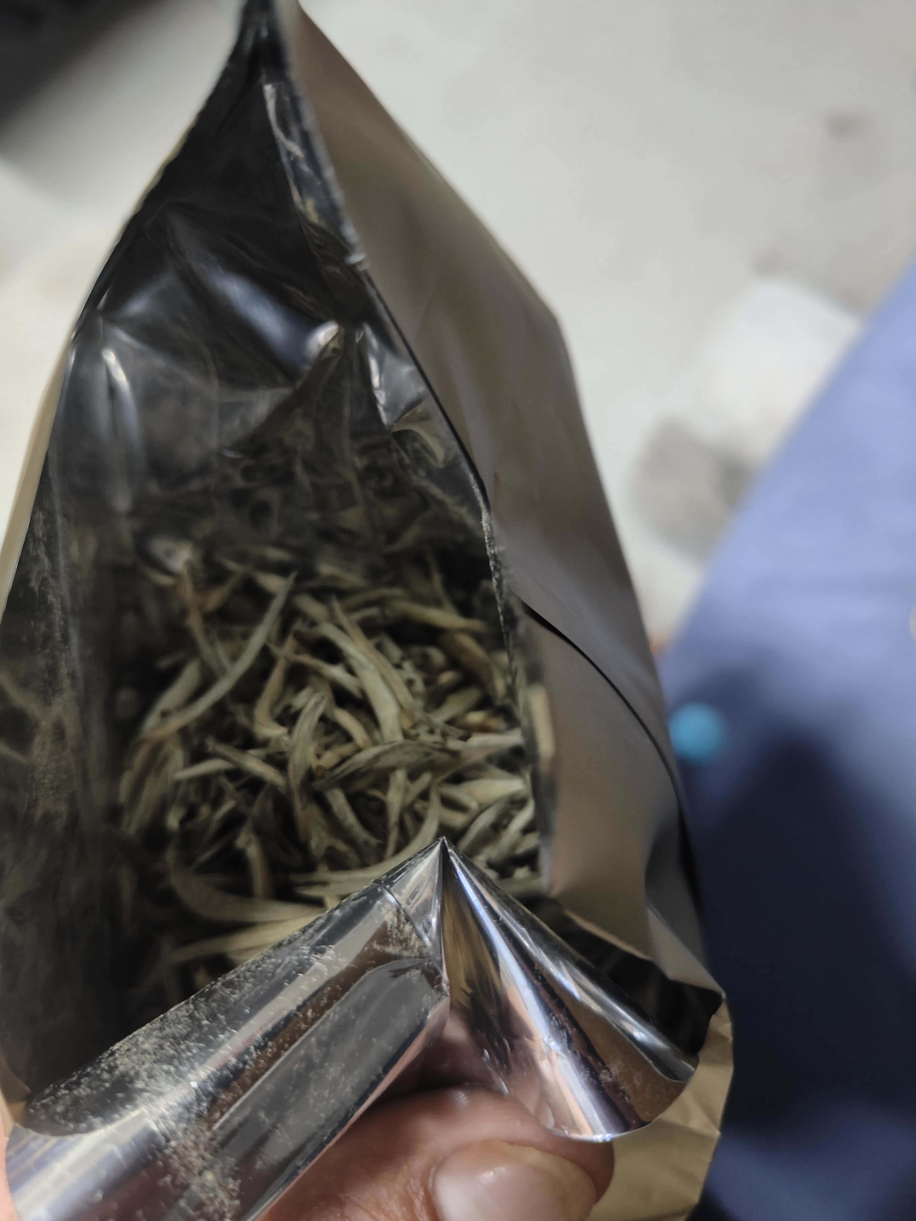 中谷御品茶叶白茶白毫银针特级高山古树陈香单芽嫩芽送礼茶叶礼盒100g 实拍图