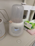 海尔（Haier）温奶器暖奶器奶瓶消毒器二合一婴儿恒保温热奶解冻加热辅食带夜灯 实拍图