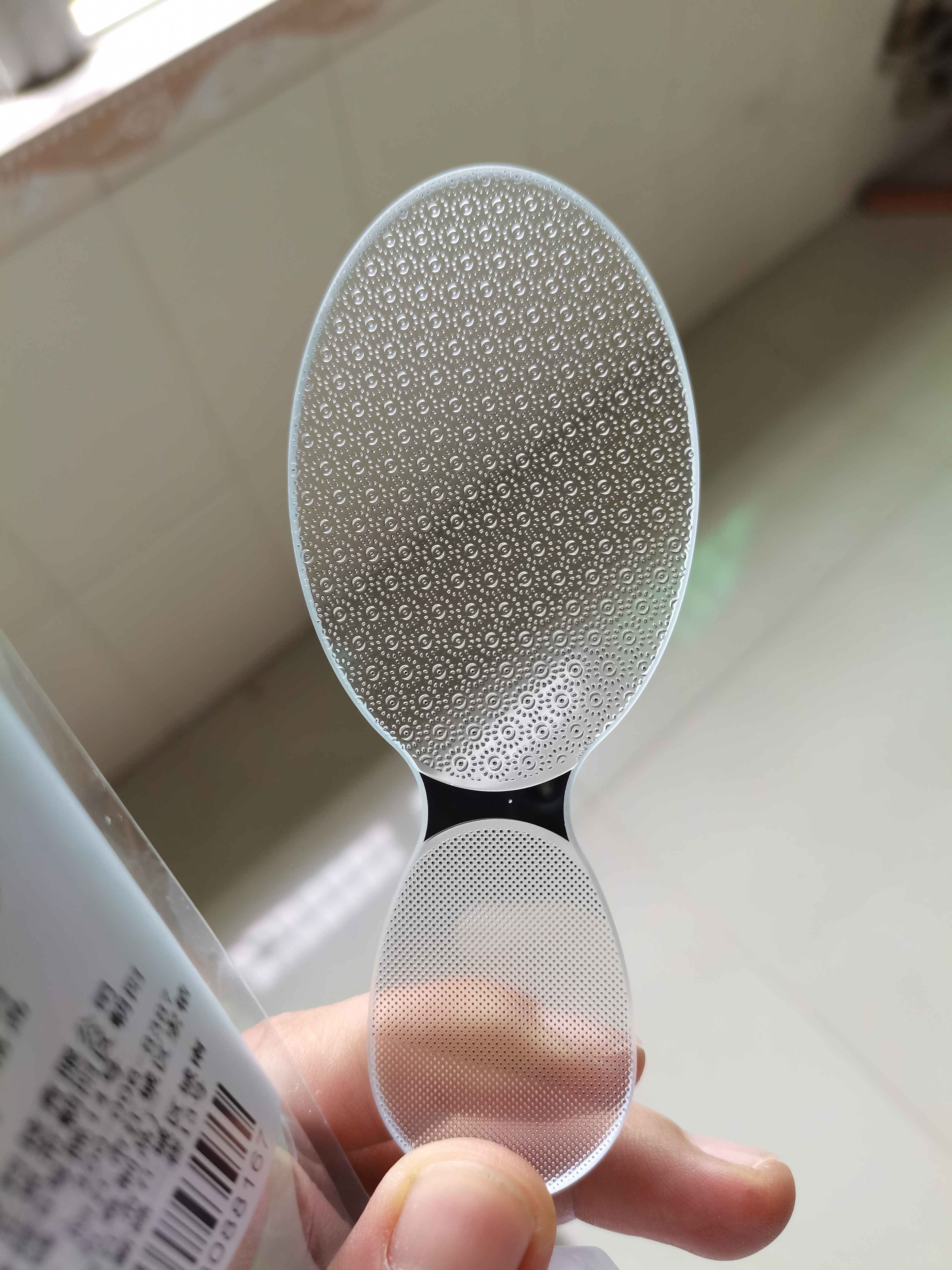 葆氏搓脚板磨脚石金刚砂去死皮老茧去角质双面刮脚后跟厚皮专用便携 实拍图