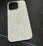 森淳 MagSafe超细纤维布纹内置磁吸适用iPhone17手机壳法兰绒磨砂苹果全包金属高端轻奢新款防摔保护套 银空灰-强磁 苹果15Promax 实拍图