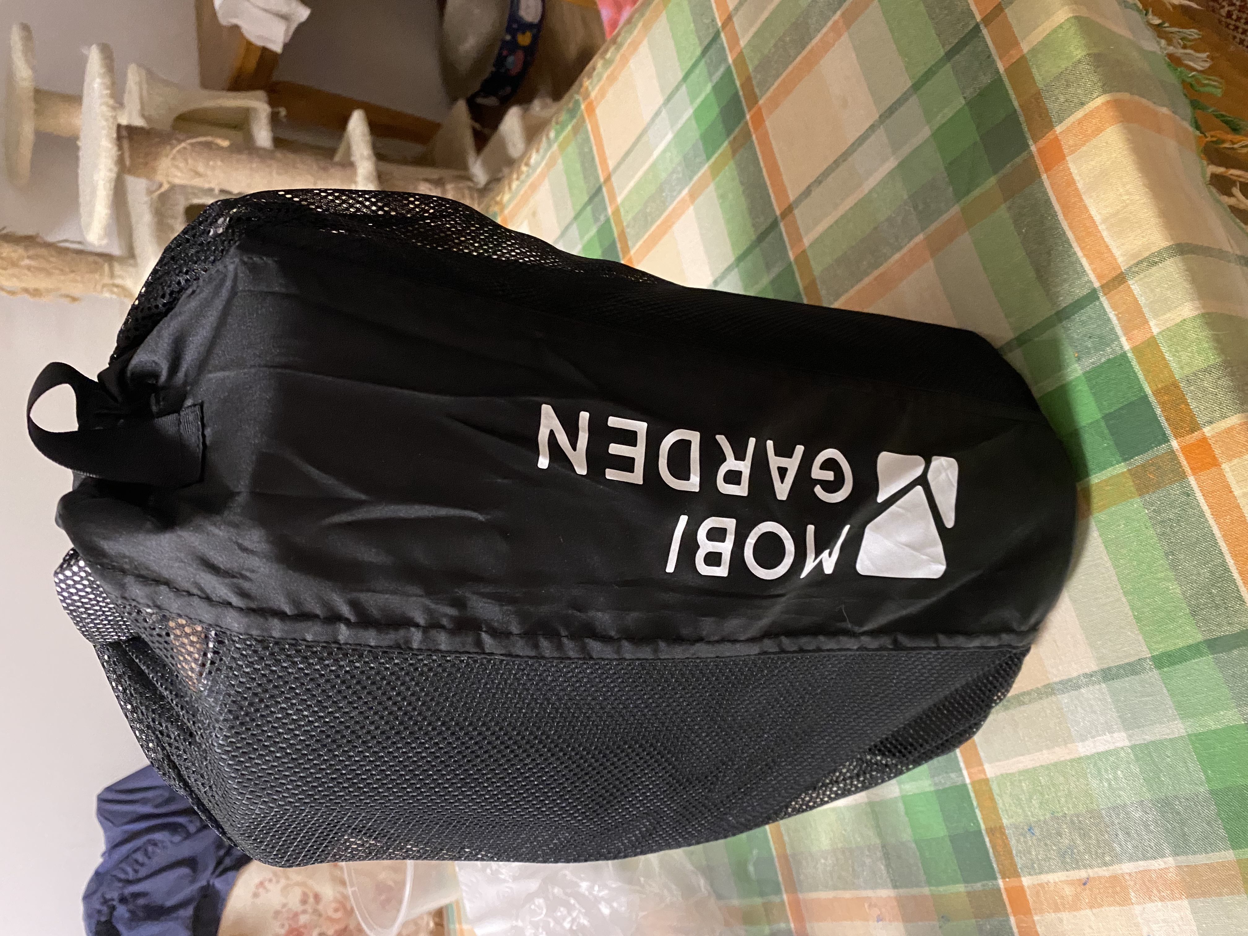 牧高笛（MOBIGARDEN）防潮垫 户外露营加宽加厚折叠充气双人气垫床 NX20663005 玄铁灰 实拍图