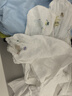 全棉时代婴儿隔汗巾纱布吸汗儿童开学幼儿园宝宝纯棉垫背小猫小鹿小鸟3条 实拍图