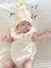 爱宝适婴儿帽子包头帽春秋男女宝宝护头帽新生儿护囟门系带胎帽星星T371 实拍图