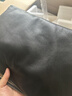 裘真【明星推荐】 经典hobo包植鞣牛皮腋下通勤休闲饺子女包 黑色-小号 小包/大包 实拍图