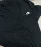 耐克(NIKE)春夏男短袖T恤 纯棉 运动休闲 经典简约 AR4999-013 黑色M 实拍图