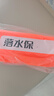 鸣固 落水保 自动充气车载救生衣户外便携应急救生圈EDD溺水紧急救援装备 自动充气款橙色 实拍图
