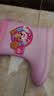 汪汪队立大功（PAW PATROL）汪汪队立大功儿童雨鞋 粉红色    18 内长18cm 实拍图