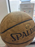 斯伯丁（SPALDING）篮球飞行员06十字型防尘吸湿皮料室内外通用7号成人青少年77-739Y 实拍图